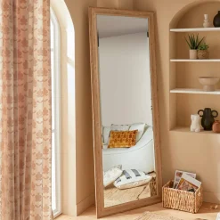 Atmosphera Miroirs*Miroir en cannage "Joanna" Argent