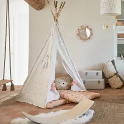 Atmosphera Décorations Murales*Miroir enfant "Campagne" Beige