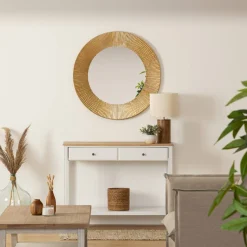 Atmosphera Miroirs*Miroir "Milda" Beige