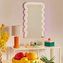 Atmosphera Lampes Led|Guirlandes, Boîtes Lumineuses*Miroir néon LED 