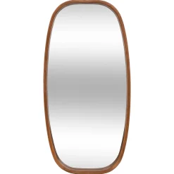 Atmosphera Miroirs|Décoration En Bois*Miroir ovale Jasna Noir