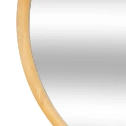 Atmosphera Miroirs|Décoration En Bois*Miroir rond "Kim" Blanc