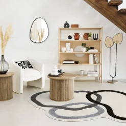 Atmosphera Miroirs*Miroir "Rosalia" Beige