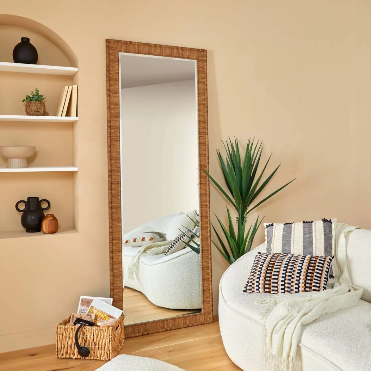 Atmosphera Miroirs*Miroir "Thea" Bois