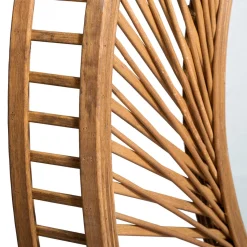Atmosphera Décoration En Bois*Miroir "Vidhya" Boisnaturel
