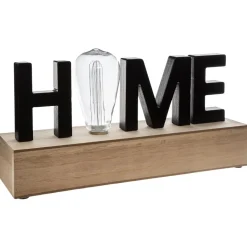 Atmosphera Guirlandes, Boîtes Lumineuses*Mot à poser LED "Home" Fraise