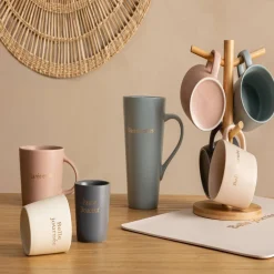Atmosphera Tasses, Mugs*Mug  "Belle Journee" Rose