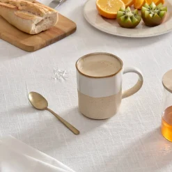 Atmosphera Tasses, Mugs*Mug  "Kate" Blanc
