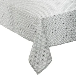 Atmosphera Chemins De Table, Centres De Table|Nappes, Chemins De Table*Nappe anti-tache "Etnik" Gris