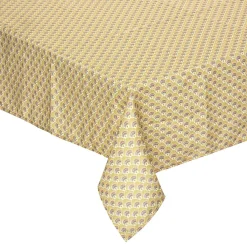 Atmosphera Chemins De Table, Centres De Table|Nappes, Chemins De Table*Nappe anti-tache "Gloria" Jaunemoutarde