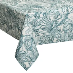 Atmosphera Nappes, Chemins De Table*Nappe anti-tache "Jungle" Jaune2
