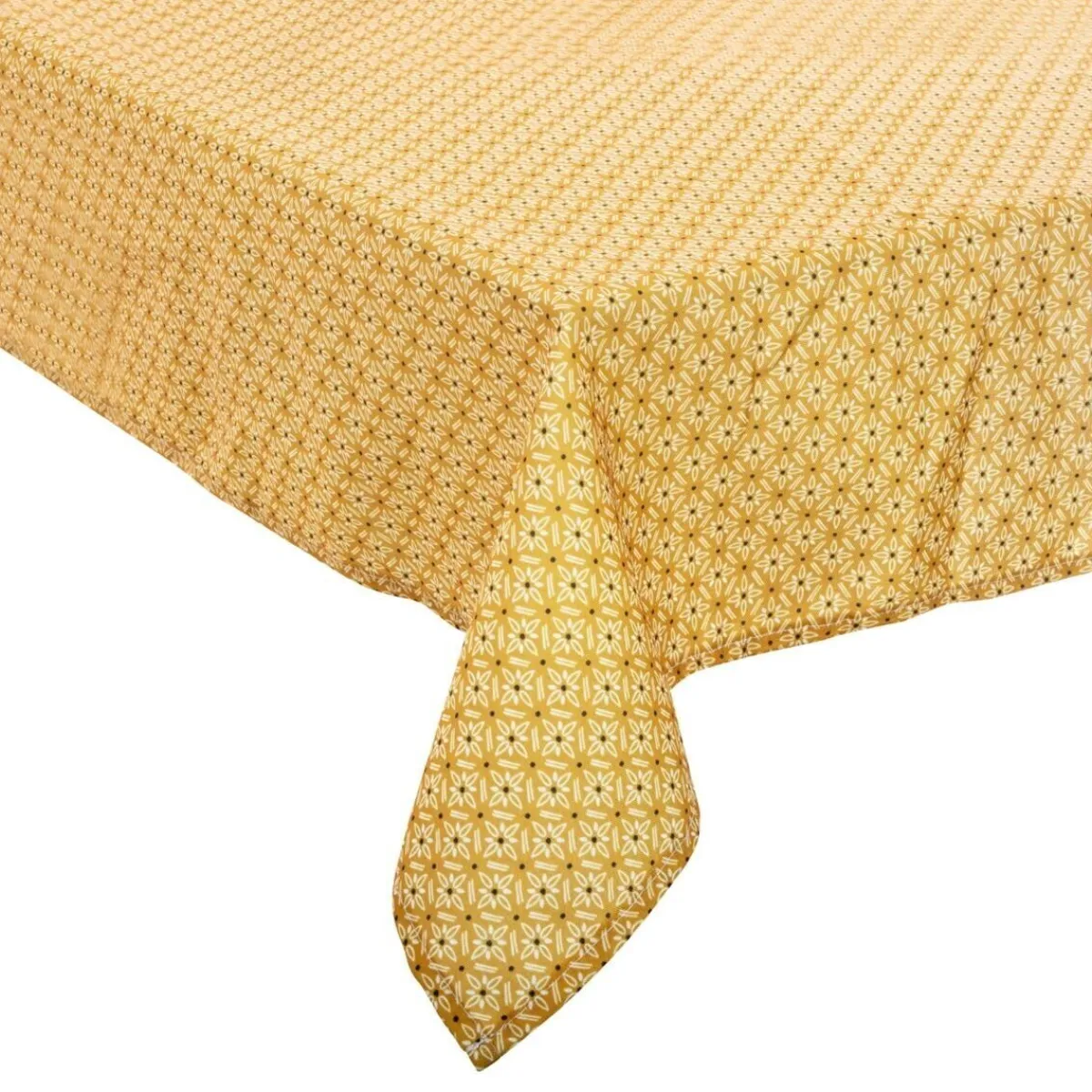 Atmosphera Chemins De Table, Centres De Table|Nappes, Chemins De Table*Nappe anti-tache "Paty" BlancChaud