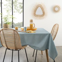 Atmosphera Nappes, Chemins De Table*Nappe anti-tache "Tikal" Beige