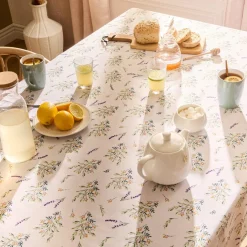 Atmosphera Chemins De Table, Centres De Table|Nappes, Chemins De Table*Nappe "Garrigue" Moutarde