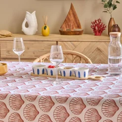 Atmosphera Chemins De Table, Centres De Table|Nappes, Chemins De Table*Nappe "Oceania" Beige