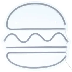Atmosphera Lampes Led|Guirlandes, Boîtes Lumineuses*Néon led "Burger" Multicolore