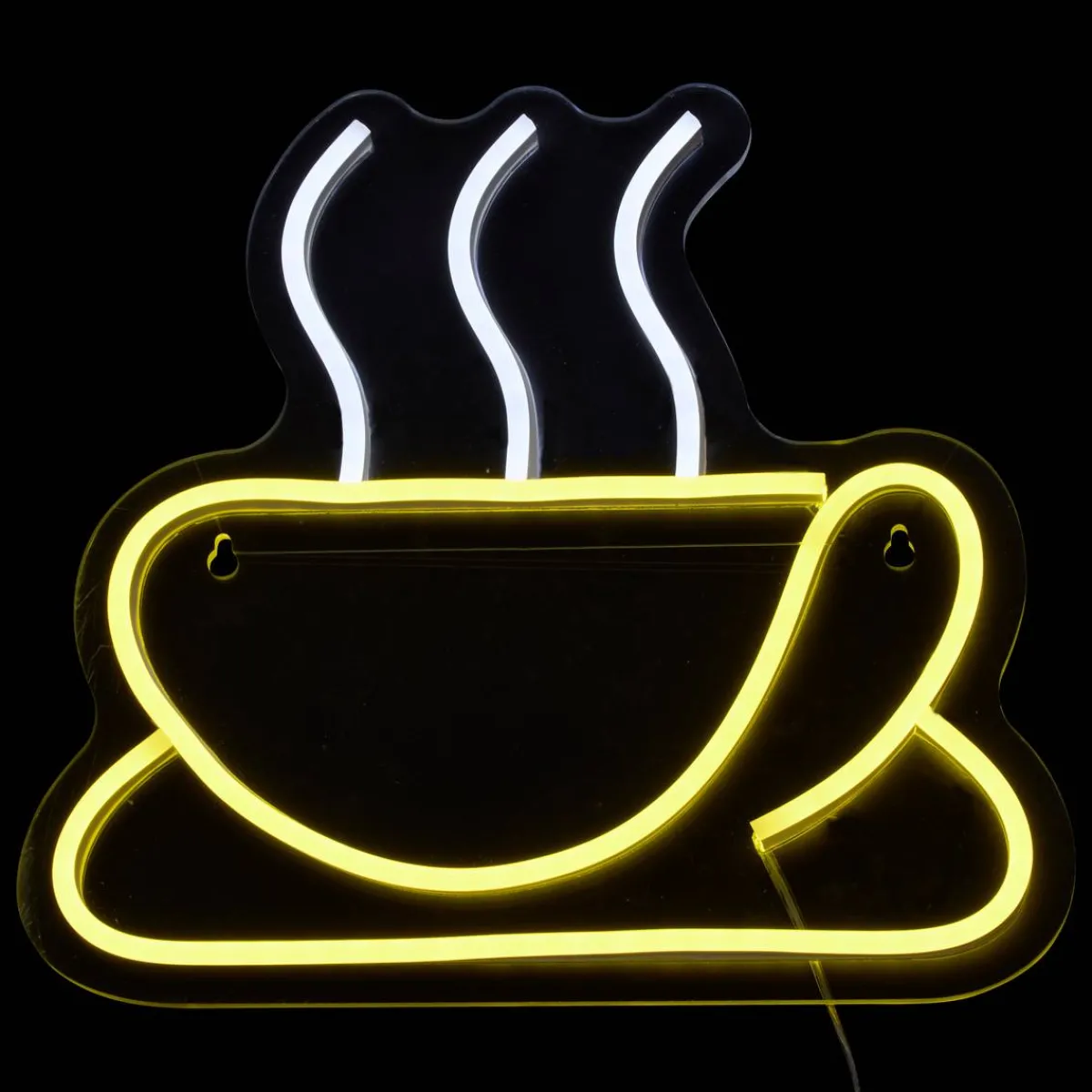 Atmosphera Lampes Led|Guirlandes, Boîtes Lumineuses*Néon led "Cafe" Bleu
