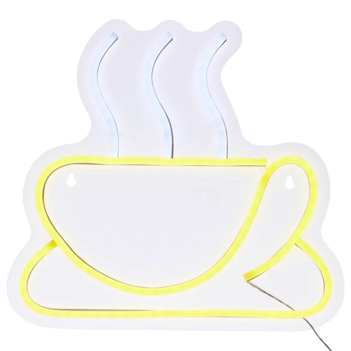 Atmosphera Lampes Led|Guirlandes, Boîtes Lumineuses*Néon led "Cafe" Bleu