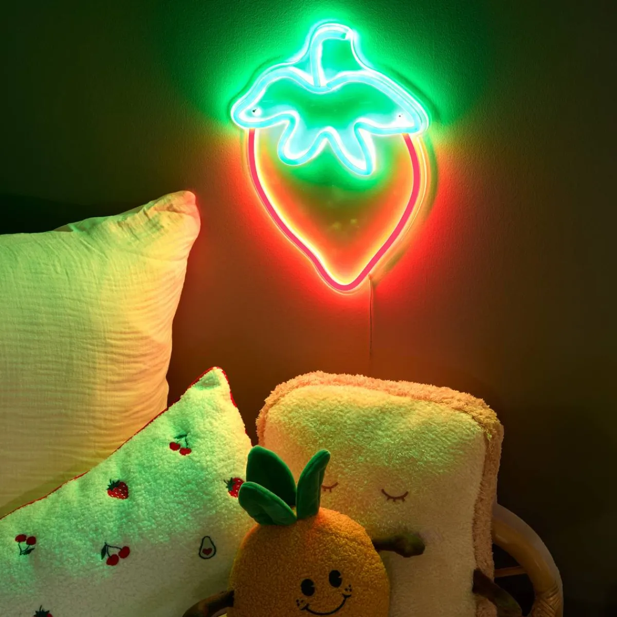 Atmosphera Guirlandes, Boîtes Lumineuses*Néon LED "Fraci" Multicolore