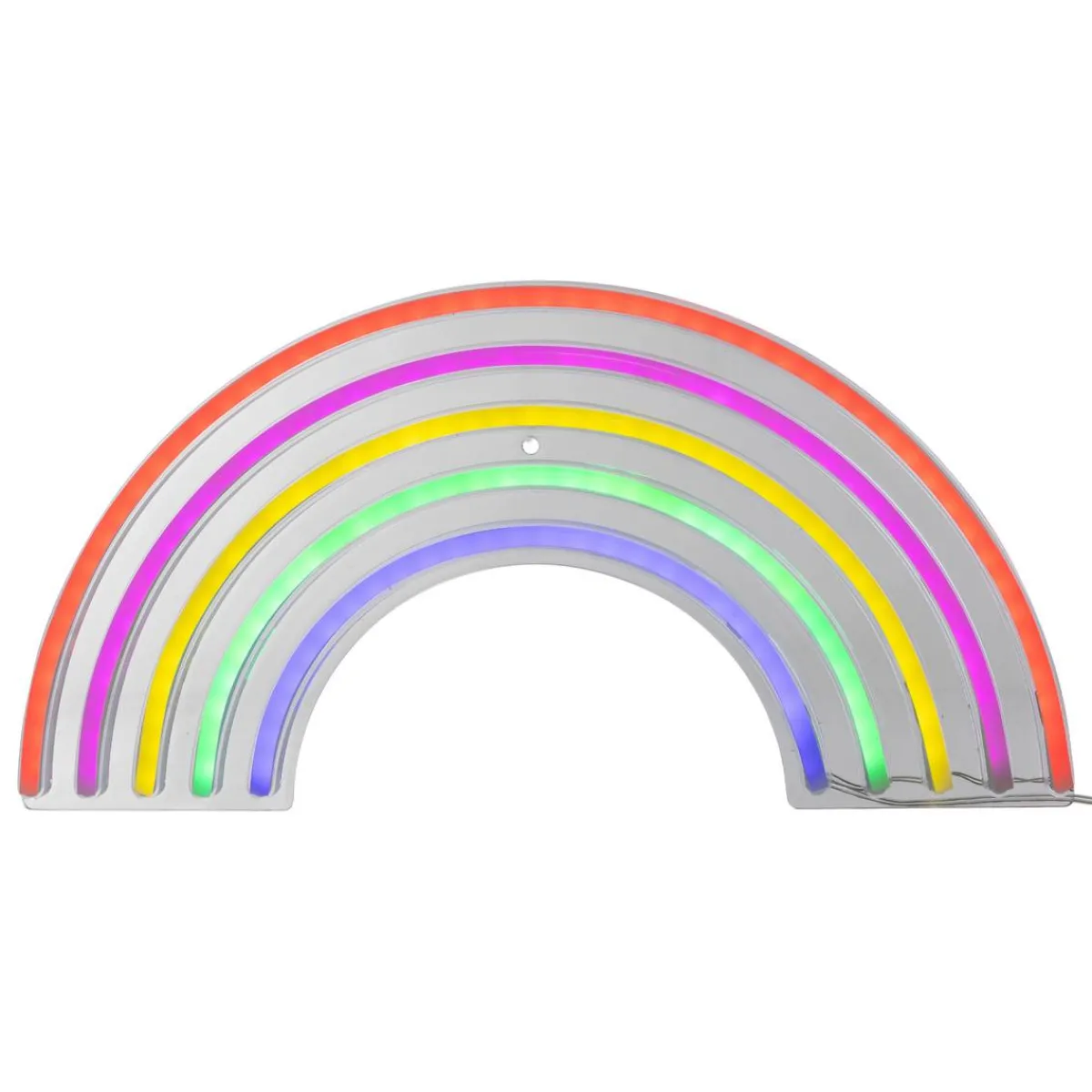 Atmosphera Guirlandes, Boîtes Lumineuses*Néon mural LED "Arc En Ciel" Bleu