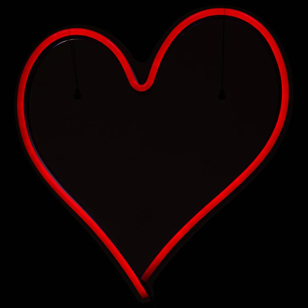 Atmosphera Guirlandes, Boîtes Lumineuses*Néon mural LED "Coeur" Boisnaturel