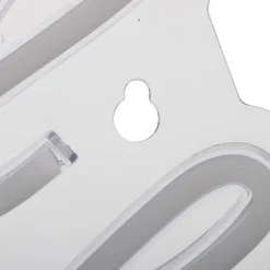 Atmosphera Guirlandes, Boîtes Lumineuses*Néon mural LED "Good Vibes" Blanc
