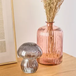 Atmosphera Objets À Poser*Objet déco champignon "Automne" Gris