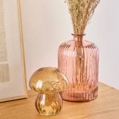 Atmosphera Objets À Poser*Objet déco champignon "Automne" Gris