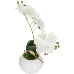 Atmosphera Fleurs Artificielles*Orchidée artificielle Blanc