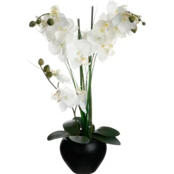 Atmosphera Fleurs Artificielles*Orchidée artificielle Blanc