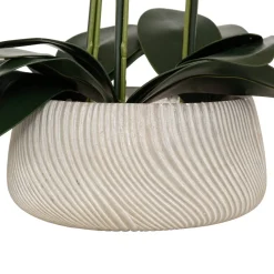 Atmosphera Fleurs Artificielles*Orchidée artificielle en pot "Sanae" Blanc
