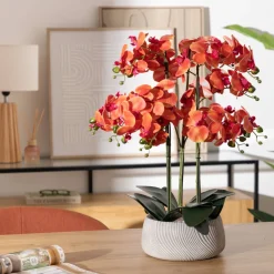 Atmosphera Fleurs Artificielles*Orchidée artificielle en pot 