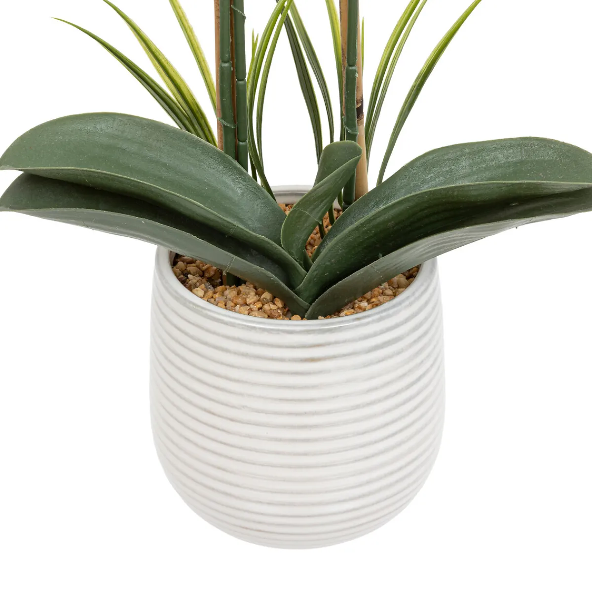 Atmosphera Fleurs Artificielles*Orchidée artificielle "Riva" Blanc