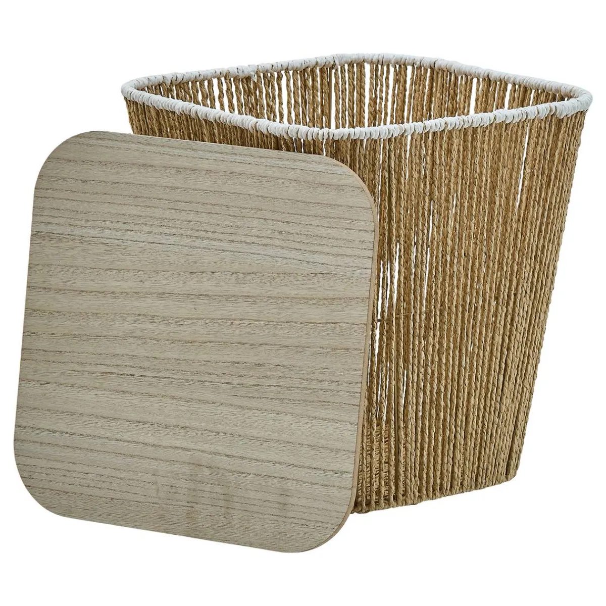Atmosphera Tables D'Appoint*Panier de rangement "Banjo" Beige