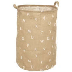 Atmosphera Paniers De Rangements*Panier enfant "Alphabet" Beige
