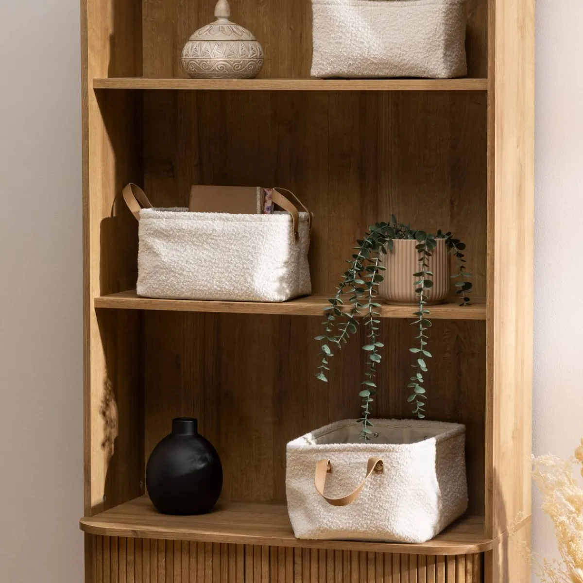 Atmosphera Voir Tout |Paniers De Rangement*3 paniers "Loe" Rose