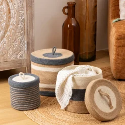 Atmosphera Voir Tout |Paniers De Rangement*3 paniers 