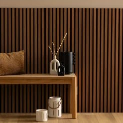 Atmosphera Panneau Mural Décoratif|Décoration En Bois*Panneau décoratif tasseaux bois 