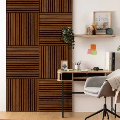Atmosphera Panneau Mural Décoratif|Décoration En Bois*Panneau décoratif tasseaux bois 