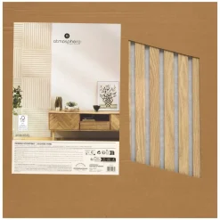 Atmosphera Panneau Mural Décoratif|Décoration En Bois*Panneau décoratif tasseaux bois