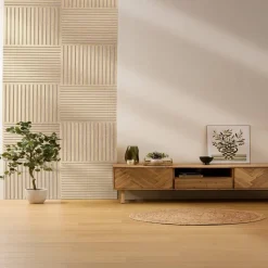 Atmosphera Panneau Mural Décoratif|Décoration En Bois*Panneau décoratif tasseaux bois
