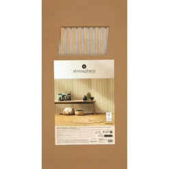 Atmosphera Panneau Mural Décoratif|Décoration En Bois*Panneau décoratif tasseaux bois 