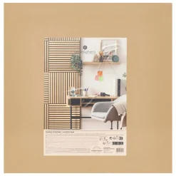 Atmosphera Panneau Mural Décoratif|Décoration En Bois*Panneau décoratif tasseaux bois 