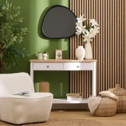 Atmosphera Panneau Mural Décoratif|Décoration En Bois*Panneau décoratif tasseaux bois