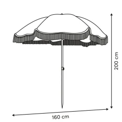 Atmosphera Accessoires De Plage*Parasol de plage 