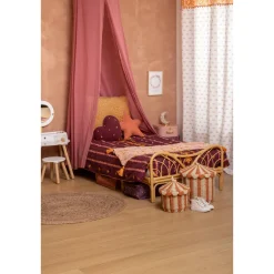 Atmosphera Housses De Couette Enfant*Parure de lit enfant imprimée "Bella" Violet