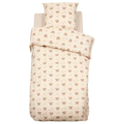 Atmosphera Housses De Couette Enfant*Parure de lit enfant imprimée "Billie" Violet