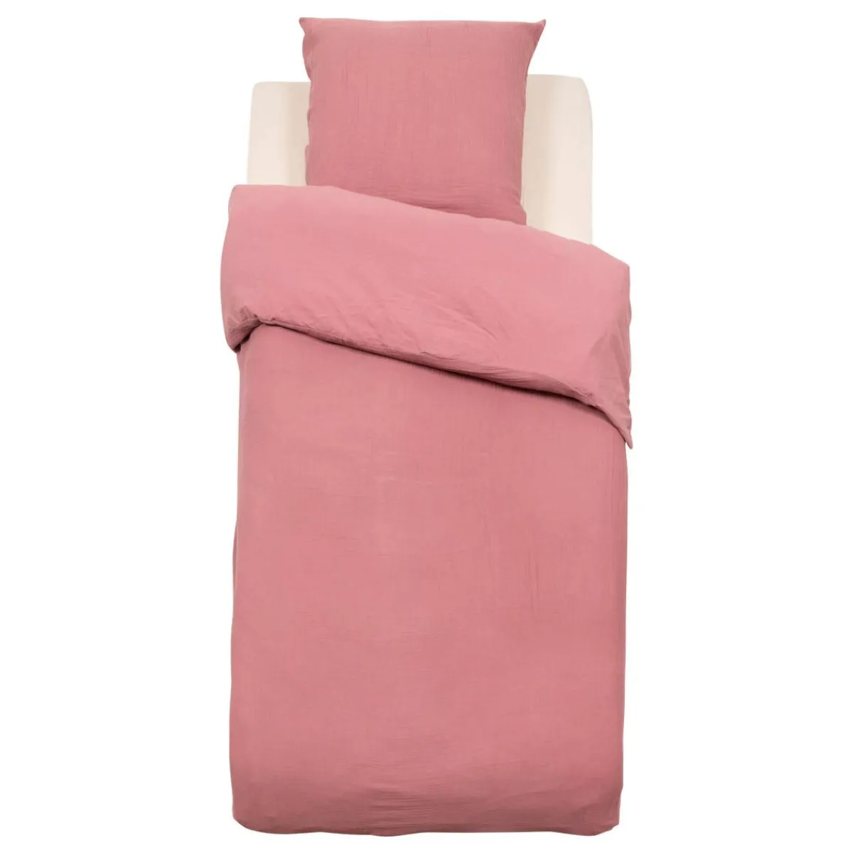 Atmosphera Housses De Couette Enfant*Parure de lit enfant "Lili" Rosefoncé