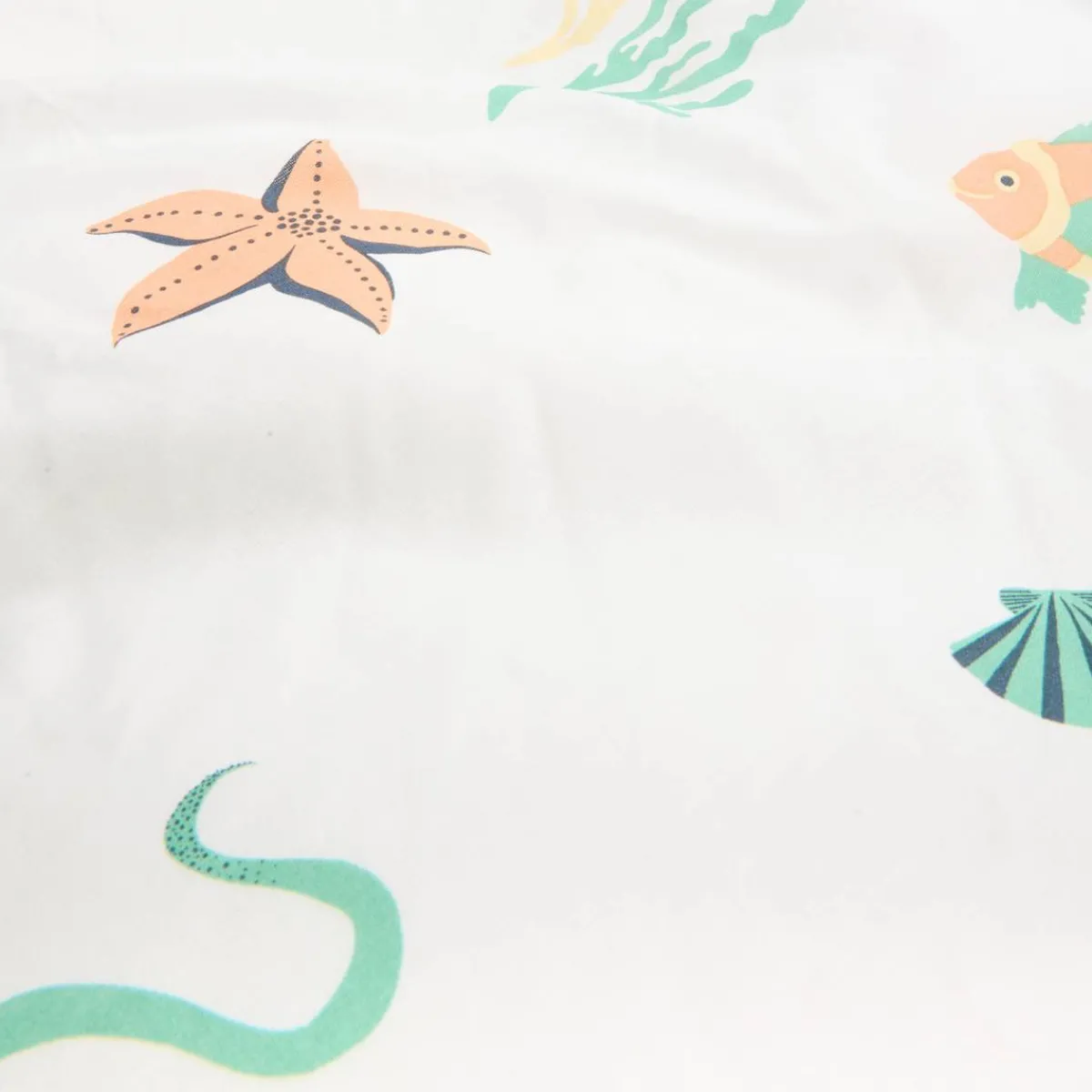 Atmosphera Housses De Couette Enfant*Parure de lit enfant "Orta" Blanc