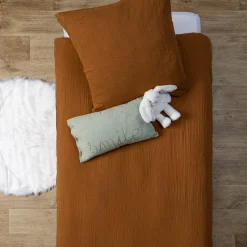 Atmosphera Housses De Couette Enfant*Parure de lit enfant 2 pièces "Lili" Marron